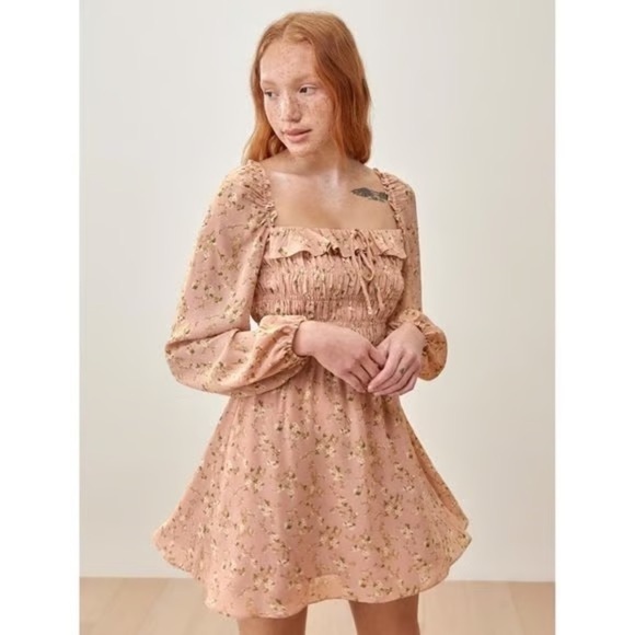 Reformation Morris Mini Floral Dress - Picture 1 of 10